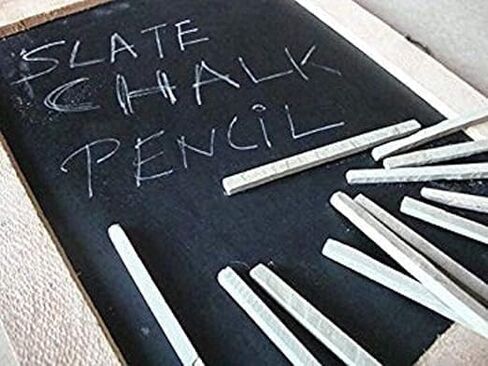 أقلام الرصاص - 50 عود | أعواد أردواز طبيعية ممتازة ذات ملمس ترابي | أعواد طباشير آمنة وغير سامة (مثالية للفنانين والمدارس والاستخدام الاحترافي) in Kuwait