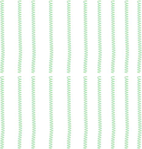 Fdit Plastic Spiral Binding Spines, 20 Pieces 11mm Inner Diameter Long Life ABS 30 Holes Spiral Binding Coils for Work (Green) in Saudi Arabia