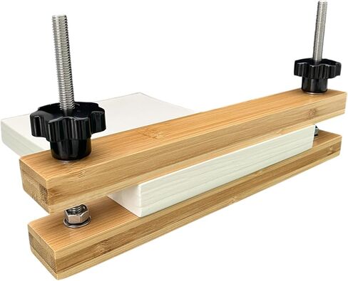 Bamboo Bookbinding Spine Press, 11 Inch Narrow Book Press for Spine Shaping and Bookbinding, for DIY Book in Saudi Arabia