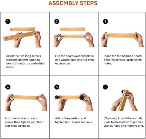 Bamboo Bookbinding Spine Press, 11 Inch Narrow Book Press for Spine Shaping and Bookbinding, for DIY Book in Saudi Arabia