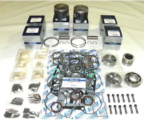 مجموعة إعادة بناء Powerhead الجديدة النادرة المتوافقة مع Mercury 6 Cyl 3.625 Bore 3L 225Hp 1994-2001 6 Cyl 3.625 Bore 3L 225Hp 1995-2001 بواسطة 100-45-14 in Kuwait