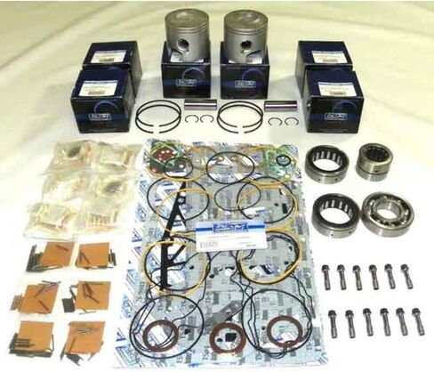 Rareelectrical Powerhead Rebuild Kit Compatible With Mercury 6 Cyl 3.6265 Bore 3L Optimax 200-225Hp 2003-2018 6 Cyl 3.6265 Bore 3L Optimax 200-250Hp 2007-2014 By Part Numbers 100-47-12 in Kuwait