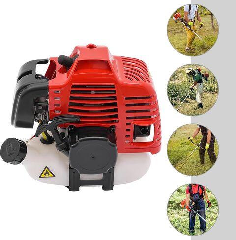 43CC Two-Stroke Engine 1.25Kw Power 8500-9200RPM Hand-Pull Start for Garden Equipment Tools with 0.32 Gallon Fuel Tank and Efficient Air Cooling System in Kuwait