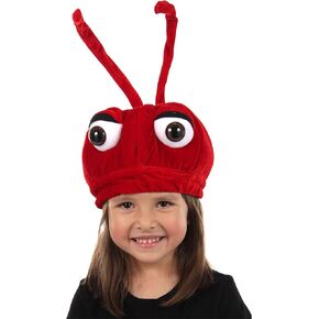 Kid's Soft Ant Hat - Velvet Beret Style Hat with Antennae and Eyes in Saudi Arabia