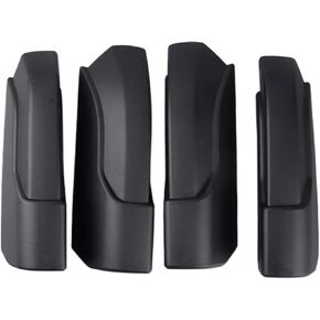 4pcs ABS Plastic Front Back Roof Rack Leg Rail End Cover Shell Caps Black Compatible For Honda Pilot 2009 2010 2011 2012 2013 2014 2015 in Kuwait