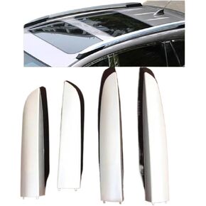 4 قطعة حامل سقفي السكك الحديدية نهاية غطاء قذيفة غطاء متوافق لتويوتا RAV4 RAV 4 XA40 2013 2014 2015 2016 2017 2018 in Kuwait