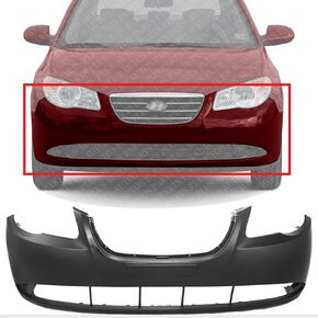 غطاء المصد الأمامي معبأ بالاستبدال المباشر متوافق مع 2007-2010 Hyundai Elantra HY1000167 865112H000 in Saudi Arabia