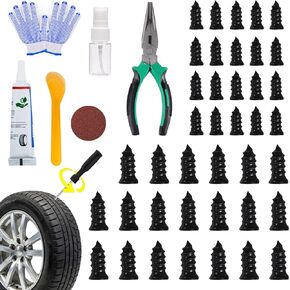 مسمار إصلاح الإطارات، مجموعات إصلاح الإطارات، مجموعات إصلاح الإطارات الفراغية، براغي مطاطية حلزونية، للسيارة والدراجات النارية والشاحنات وإصلاح ثقب إطارات الجرارات in Kuwait