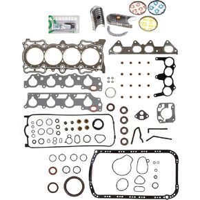 Evergreen SA-5494199400-3 Full Gasket Set Bearings Rings Compatible With/For 98-02 Honda Acura Isuzu 2.3L SOHC F23A1 in Saudi Arabia