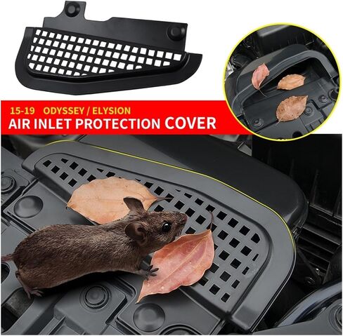 Car Intake Vent Cover Fit For Honda Odyssey Air Inlet Net Intake Vent Protective Cover ELYSION Air Filter Car Accessories 2015-2018 with Quick Installation Kit(15-18 Odyssey) in Saudi Arabia