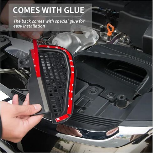 Car Intake Vent Cover Fit For Honda Odyssey Air Inlet Net Intake Vent Protective Cover ELYSION Air Filter Car Accessories 2015-2018 with Quick Installation Kit(15-18 Odyssey) in Saudi Arabia