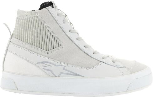 حذاء Alpinestars Stella Stated Podium للسيدات، معتمد من CE، خفيف الوزن، أنيق ومريح، 11، أبيض/رمادي رائع in Kuwait