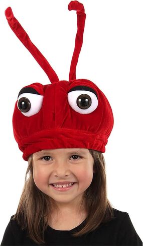 Kid's Soft Ant Hat - Velvet Beret Style Hat with Antennae and Eyes in Saudi Arabia