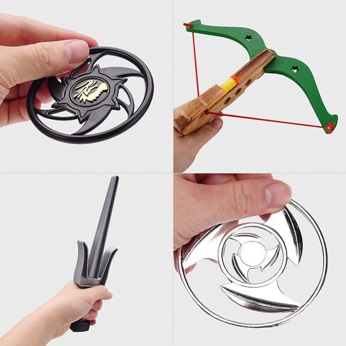 طقم ملابس أسلحة لعبة محارب النينجا للأطفال، ملحقات زي كاملة للأولاد والبنات، لعبة التظاهر in Kuwait