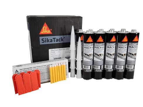 Sika SikaTack Mach 60, Auto Glass Urethane, Adhesive Sealant Kit (Cartrdige Kit, 10, Count) in Saudi Arabia