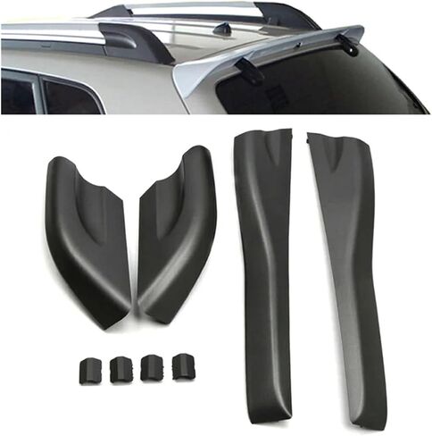 Car Roof Luggage Rack Cover Compatible For Hyundai Tucson 2005-2009 Roof Rack Rail End Cover Shell Cap 872912E000,872982E000 in Kuwait