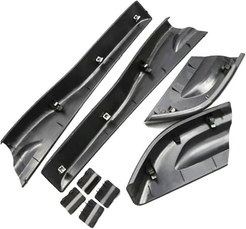 Car Roof Luggage Rack Cover Compatible For Hyundai Tucson 2005-2009 Roof Rack Rail End Cover Shell Cap 872912E000,872982E000 in Kuwait