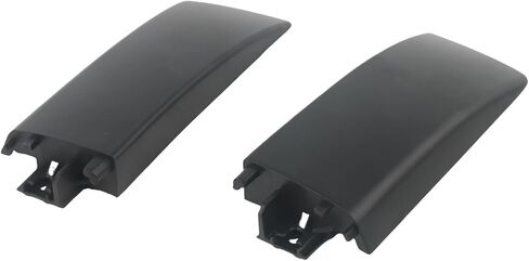 2 قطعة L & R رف سقف السيارة السكك الحديدية الخلفية نهاية غطاء 78216-65J10-5PK 78226-65J10-5PK متوافق لسوزوكي جراند فيتارا 2006-2015 الأجزاء الخارجية السوداء in Kuwait