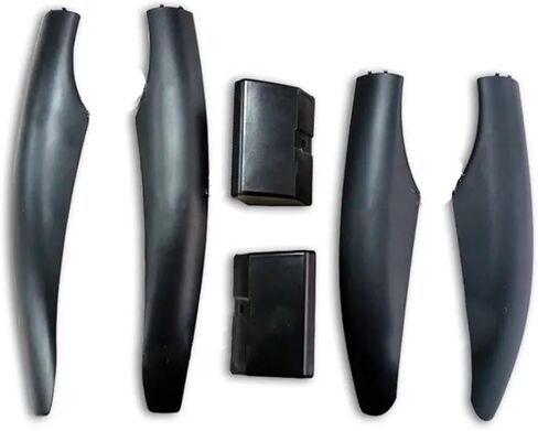 متوافق مع بنز فيانو V260 2008-2015 سيارة الجبهة رف سقف خلفي الأمتعة بار السكك الحديدية نهاية شل غطاء A6368490003 A6368490103 (الجبهة اليسرى) in Kuwait