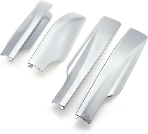 غطاء رف السقف متوافق مع Toyota RAV4 XA30 2006-2012 4 قطع من شريط الأمتعة الأمامي والخلفي الأسود وغطاء حماية لنهاية السكك الحديدية (أسود) in Kuwait