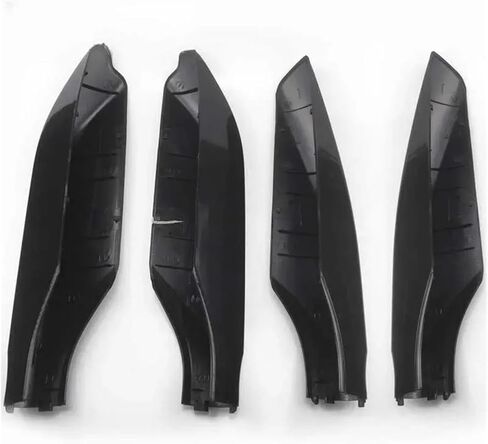 متوافق لتويوتا لاند كروزر برادو 150 FJ150 2010-2015 2016 2017 2018 اكسسوارات السيارات 4 قطعة/المجموعة حامل سقفي السكك الحديدية نهاية غطاء قذيفة إعادة in Kuwait