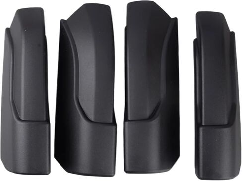 4pcs ABS Plastic Front Back Roof Rack Leg Rail End Cover Shell Caps Black Compatible For Honda Pilot 2009 2010 2011 2012 2013 2014 2015 in Kuwait