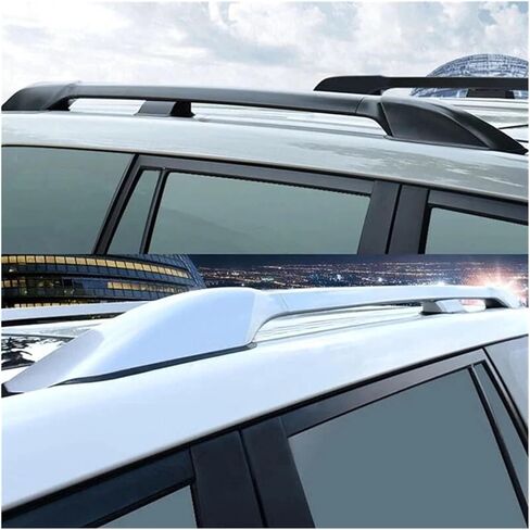 غطاء حامل السقف، غطاء حامل الأمتعة على السقف، غطاء قضيب السقف، غطاء رف الأمتعة باللون الأسود in Kuwait