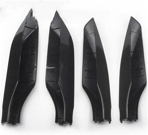 غطاء حامل السقف، غطاء حامل الأمتعة على السقف، غطاء قضيب السقف، غطاء رف الأمتعة باللون الأسود in Kuwait