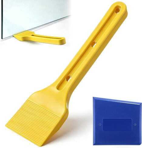 Feekoon Plate Glass Lifting Tool & Silicone Caulk Finishing Set, Window Glazing Positioning and Caulk Shaping Tools, for Window, Door & Panel Installation in Saudi Arabia