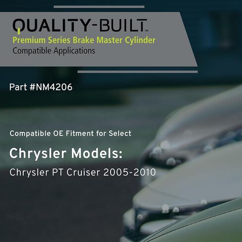 QUALITY-BUILT Premium Brake Master Cylinder with Reservoir NM4206 - Compatible with 2005-2010 Chrysler PT Cruiser in Kuwait
