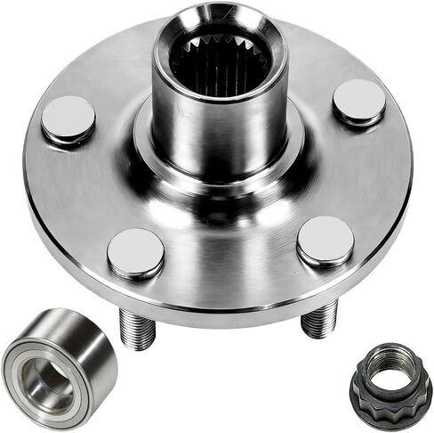 MotorbyMotor 2PK 930-400 محمل العجلات الأمامية ومجموعة المحور مع 5 عروات تناسب تويوتا كامري أفالون فينزا سيينا، تويوتا هايلاندر (2WD)، لكزس ES300H ES350، مجموعة محمل محور تويوتا-510063 in Saudi Arabia