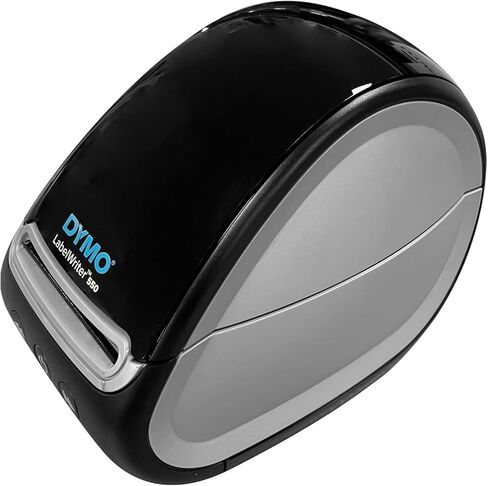 طابعة ملصقات باركود حرارية مباشرة من DYMO LabelWriter 550 مع صانع ملصقات اتصال USB - 62 ملصقًا في الدقيقة، التعرف التلقائي على الملصقات، أحادية اللون in Saudi Arabia