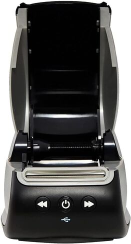 طابعة ملصقات باركود حرارية مباشرة من DYMO LabelWriter 550 مع صانع ملصقات اتصال USB - 62 ملصقًا في الدقيقة، التعرف التلقائي على الملصقات، أحادية اللون in Saudi Arabia