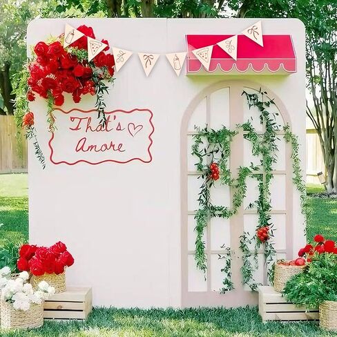 That's Amore Banner - Italian Theme Bachelorette Party Decor,That's Amore Theme Bridal Shower Decoration,Ciao Amore Party Pennant Banner (Amore Pennant) in Saudi Arabia