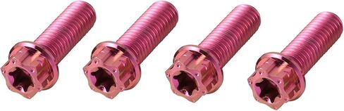 4pcs Foot Pegs Holder Bolts Screws Footpegs Mounting Bracket Nuts Titanium Alloy Kit for Surron Sur Ron Light Bee X/S Electric Bike in Saudi Arabia