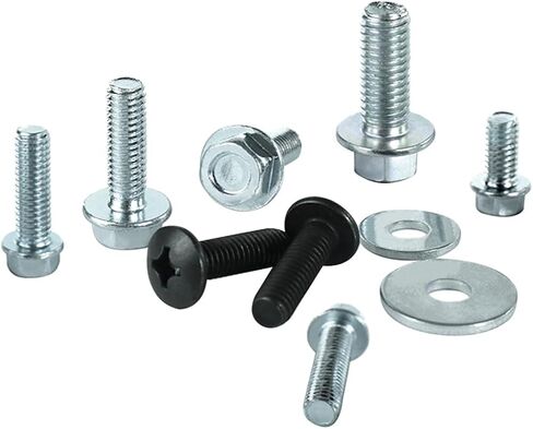 مجموعة مسامير جسم الدراجة الترابية متوافقة مع KLX125 KLX650 KLX110 KLX140L KLX140RL KLX300R KLX400R KLX150 KLX230 KLX250 KMX125 KMX200 KLX300 KLX450R KLX250S 60 قطعة مجموعة براغي الجسم in Kuwait