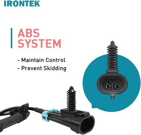 IRONTEK 4WD فقط 515036x2 محور العجلة الأمامية ومجموعة المحمل لكاديلاك إسكاليد، لشيفي أفالانش، إكسبريس 1500، سيلفرادو، سوبربان، تاهو، لجي إم سي سييرا، يوكون، سافانا 6 العروات مع ABS in Saudi Arabia