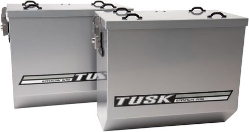 TUSK ألومنيوم Panniers V2 كبير فضي in Kuwait