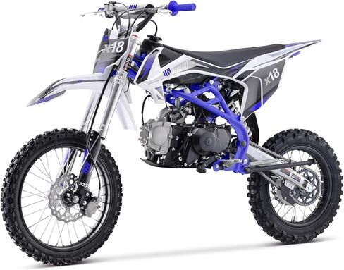 HHH 125cc Dirtbike X18 Dirt Bike DB X18 Racing DB18 Dirtbike 125cc 4 Speed Manual Clutch and Big Size Tires 17/14 inches in Saudi Arabia