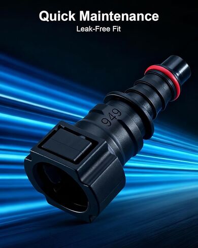 Fuel Line Repair Kit 30pcs 7.89mm 9.49mm 9.89mm to ID 8mm Fit for Machines Automotives and Boats, Fuel Line Quick Connector Set in Saudi Arabia