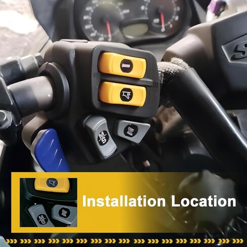 515177053 Left Hand Control Switch Housing Light Fit for Ski-Doo GSX MXZ Summit Renegade 800R 2008-2011, Replace# 515176503 ‎515176062 in Kuwait