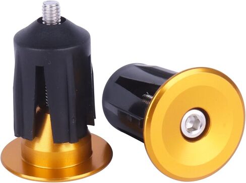 2 قطعة نهاية شريط المقابس شريط ألومنيوم ينتهي المقود نهاية المقابس المقود قبعات للدراجة الطريق دراجة هوائية جبلية MTB in Kuwait