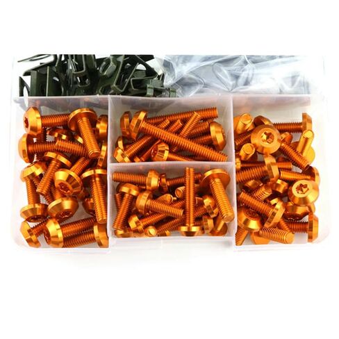 Motorcycle Full Fairing Bolts Kit Stainless Steel Clips Nut Bodywork Screws for KTM 125 200 390 for Duke 690 790 for Duke 1290 for Duke 1190 990 in Saudi Arabia