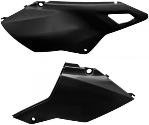 POLISPORT 8610700002 Side Caps Compatible with Suzuki DR-Z400 20'-25', OEM Design, Perfect Fit, Heavy Duty Material, Easy Installation and Glossy Finish, Black in Kuwait