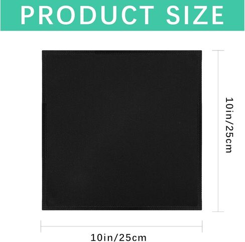 15PCS Gym sweat towels Quick-Dry Microfiber Sweat Rags for Face, Hands, & Body - Men & Women - A soft black handkerchief suitable for use in Basketball, Football, Sports and Work (10" x 10") in Kuwait