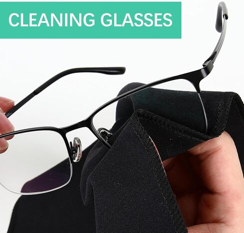 15PCS Gym sweat towels Quick-Dry Microfiber Sweat Rags for Face, Hands, & Body - Men & Women - A soft black handkerchief suitable for use in Basketball, Football, Sports and Work (10" x 10") in Kuwait