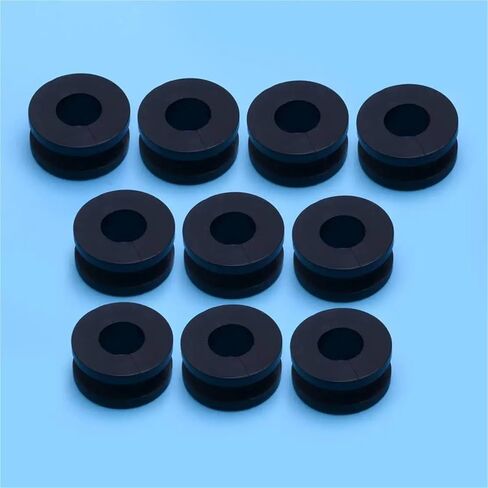 10pcs Side Cover Fairing Cowling Grommet Fit for Honda Goldwing GL1000 GL1200 GL1500 CBR250R CBR600RR CBR1000RR Black Rubber practical in Saudi Arabia