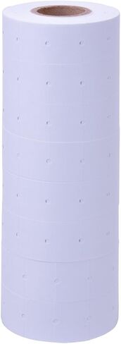 White with No Tamper Proof Slits Labels to fit Towa®GL/ SpeedyMark4/ Halmark Model "L" Price Guns 16 Pack (Free Ink Roll Included) in Saudi Arabia