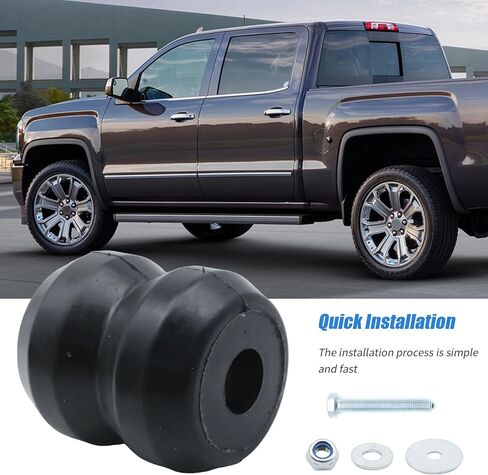 Rear Bump Stop Kit Replacement for Chevy Silverado 1500 1999-2021, Replacement for GMC Sierra 1500 Truck 2WD 4WD, Suspension Helper Spring Off-Road Jounce Bumper in Saudi Arabia