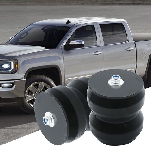 Rear Bump Stop Kit Replacement for Chevy Silverado 1500 1999-2021, Replacement for GMC Sierra 1500 Truck 2WD 4WD, Suspension Helper Spring Off-Road Jounce Bumper in Saudi Arabia